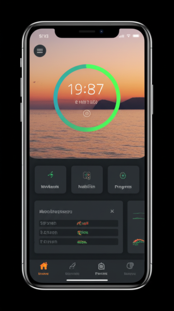 Fitness App Interface